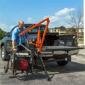 Кран-манипулятор на пикапе грузоподъемностью 2000 фунтов