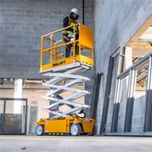 Дизельный ножничный подъемник с сертификатом CE