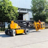 Подъемник с двойной стрелой длиной 60 футов